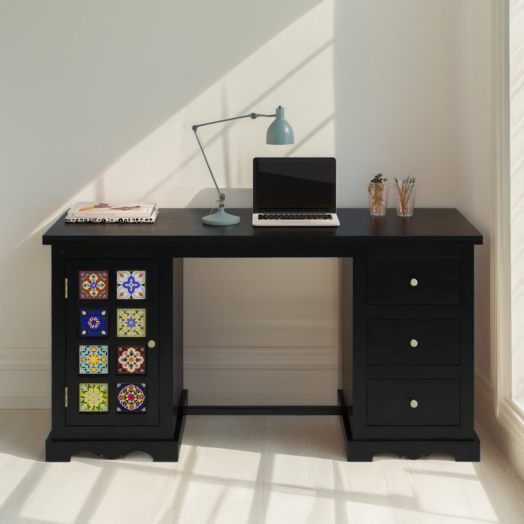 Nabu Solid Wood Study Desk