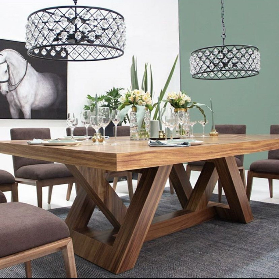 10 feet dining table