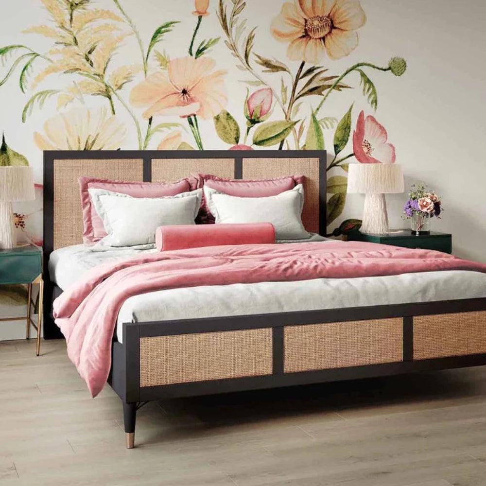Mewar Cane Frame Bed