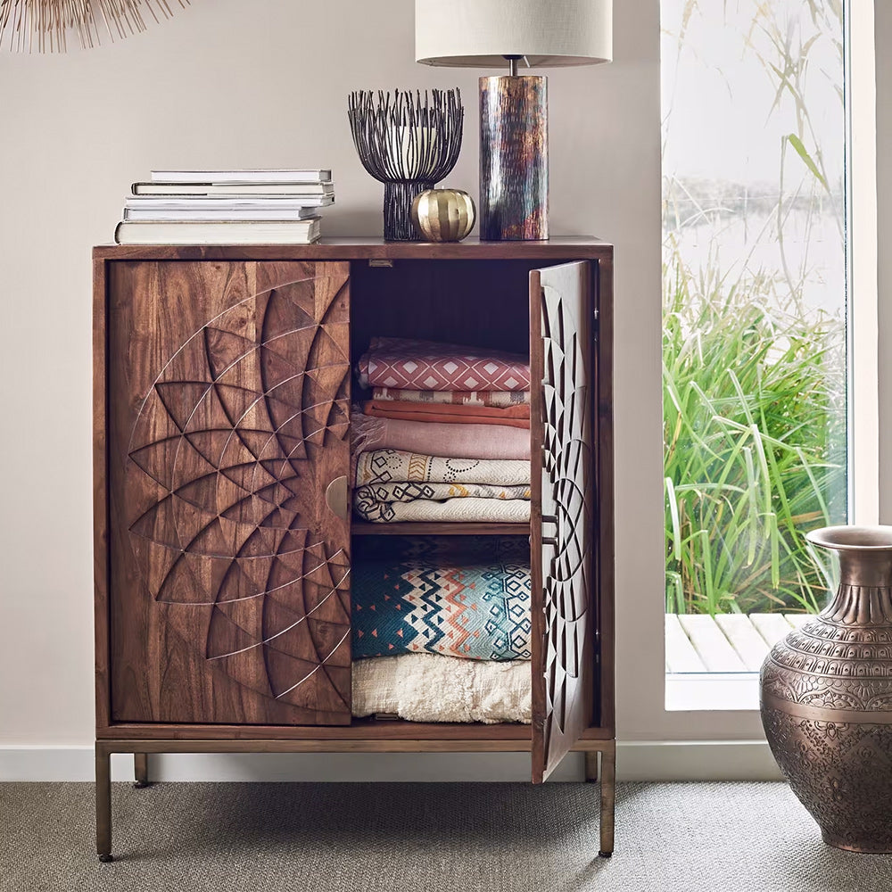 Flora Wooden Cabinet