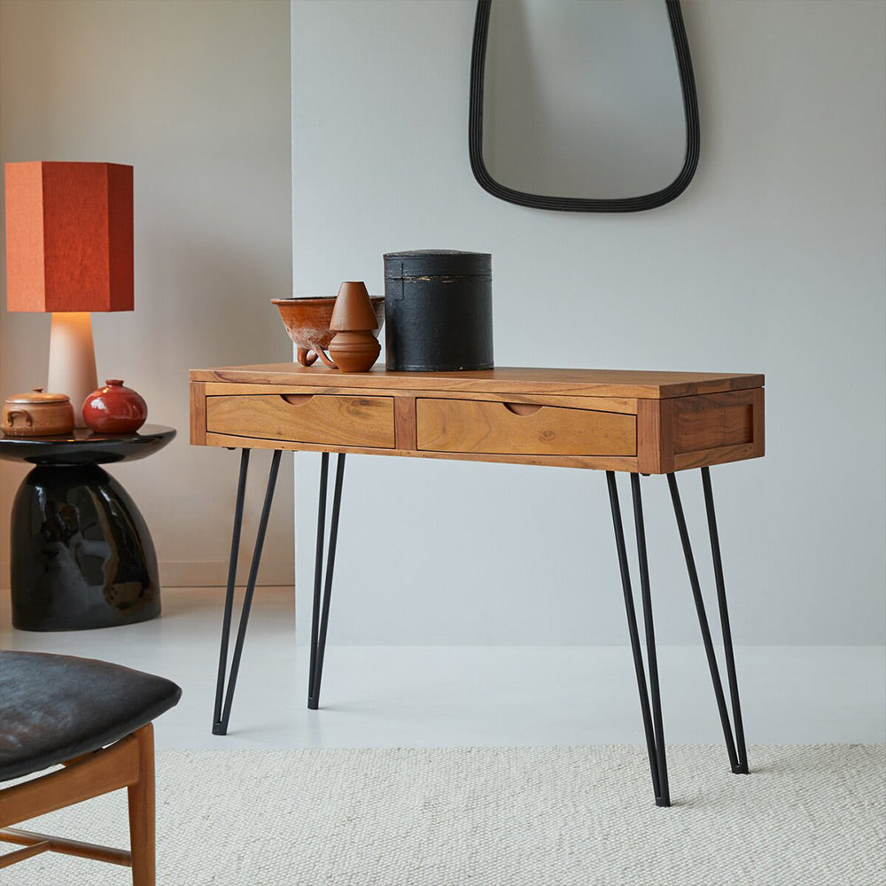 Metric Console Desk