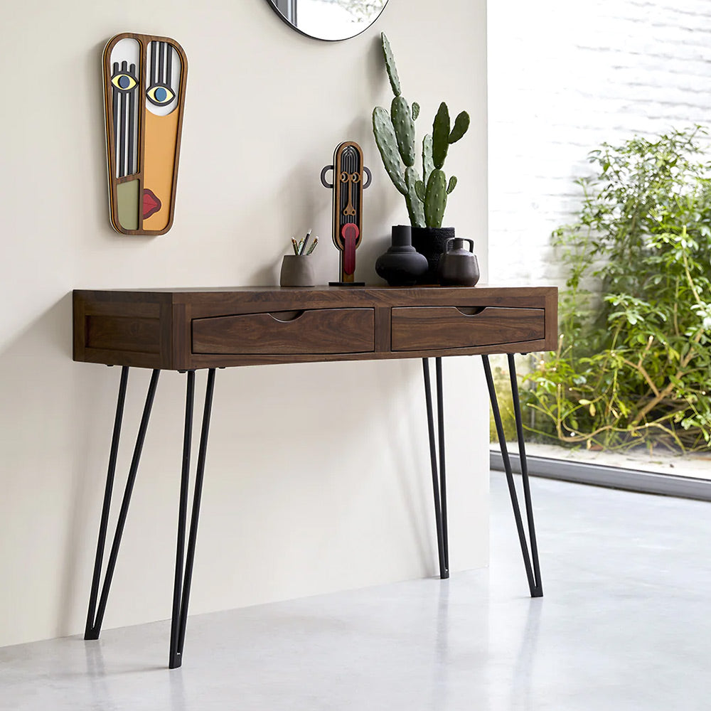 Metric Console Desk