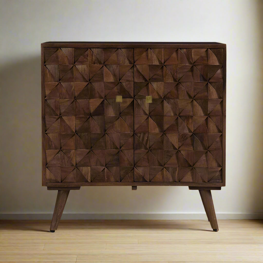 Della Engraved Cabinet