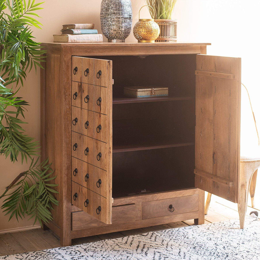Knock Knock Wooden Cabinet