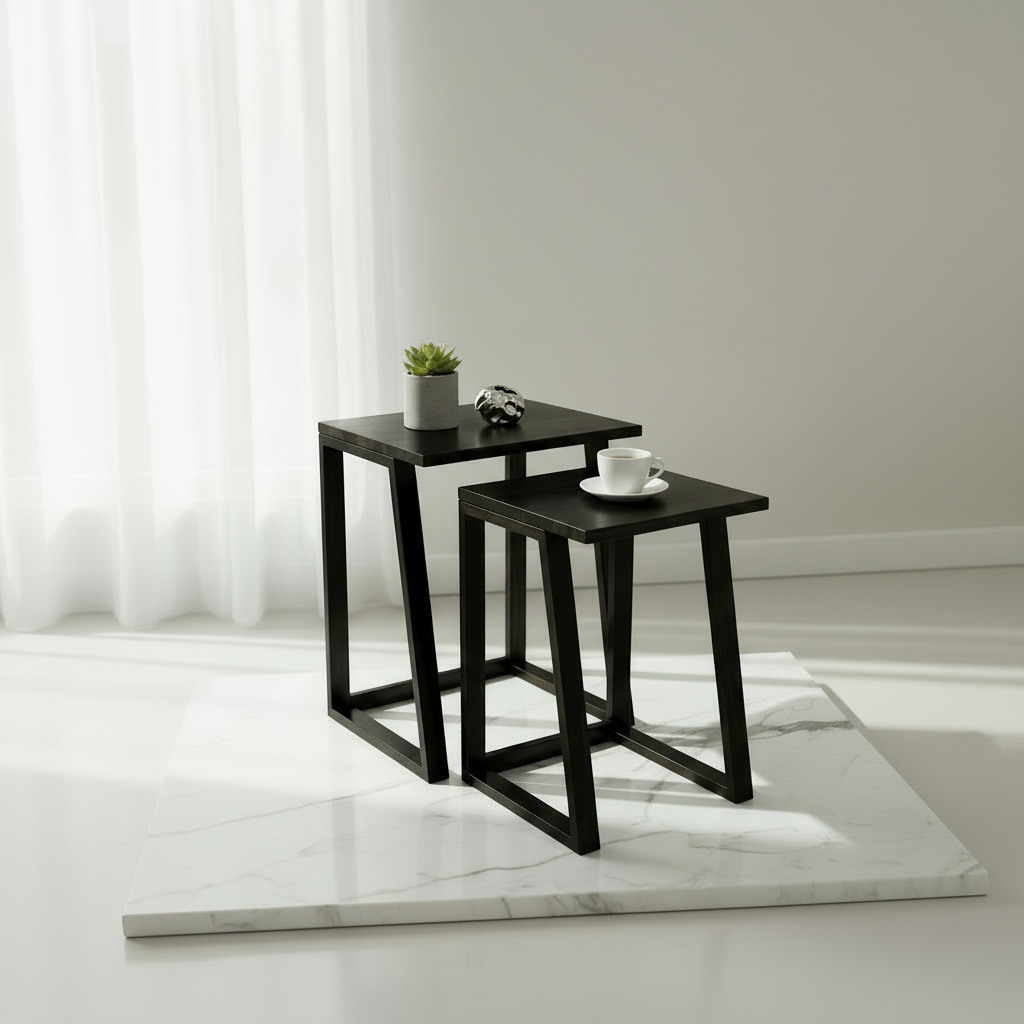 Raphia Solidwood End Table