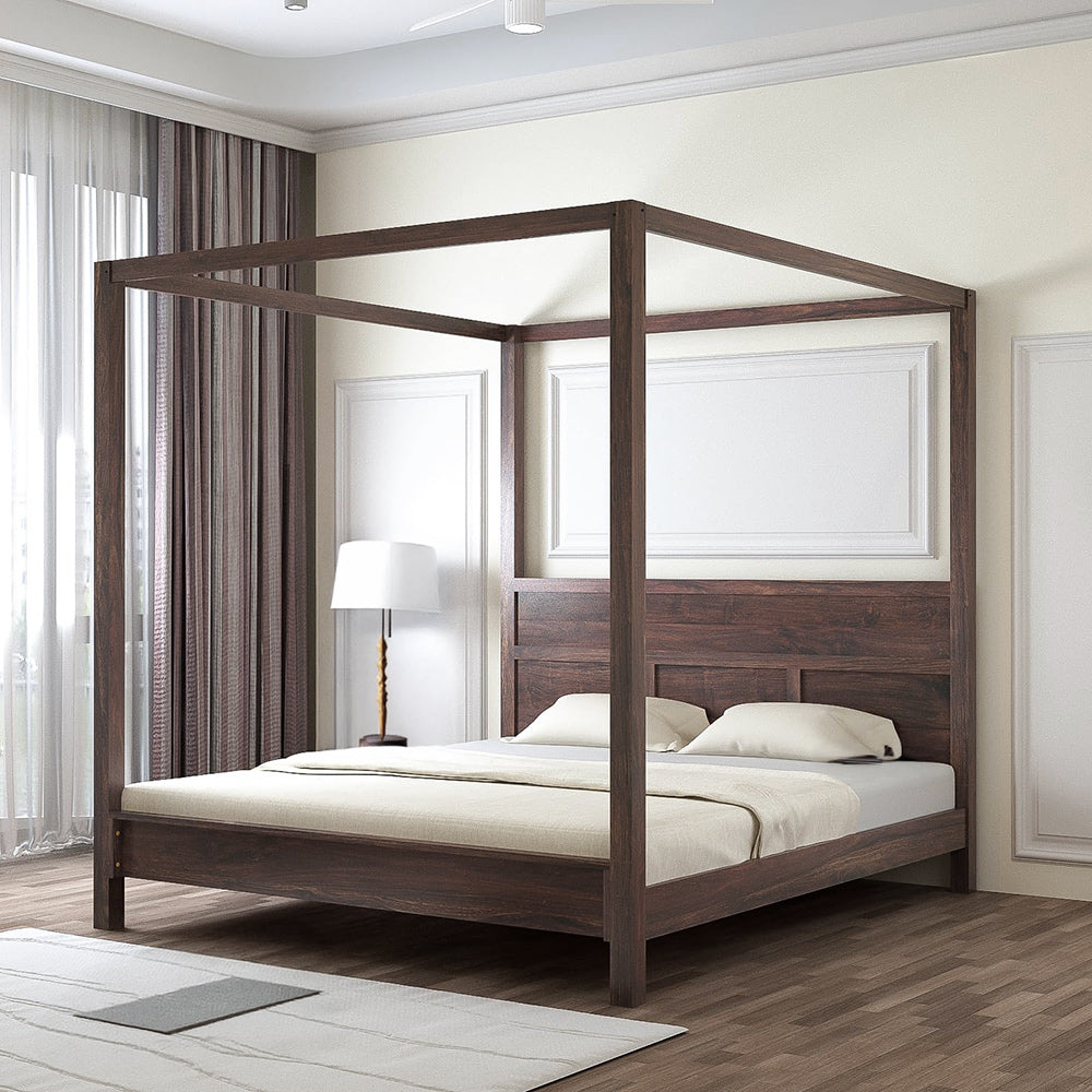 Elite Solid Rosewood Poster Bed