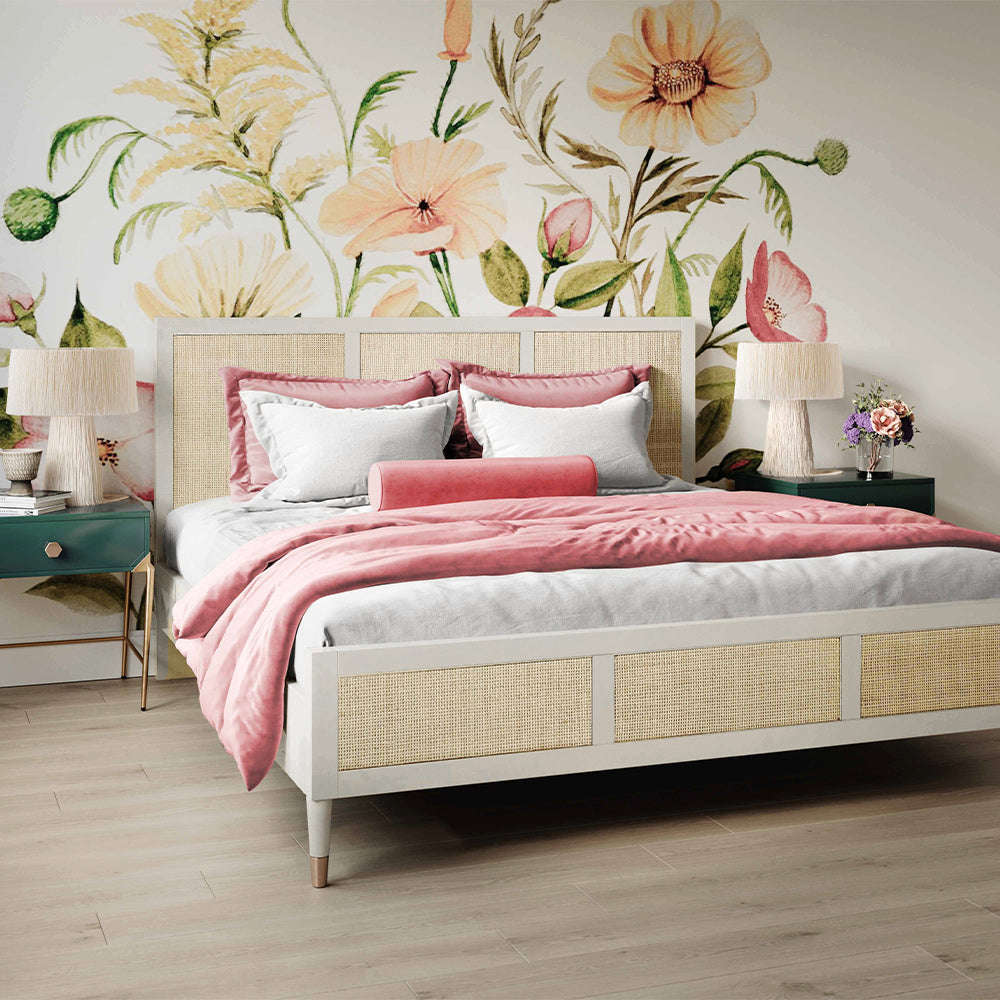Mewar Cane Frame Bed