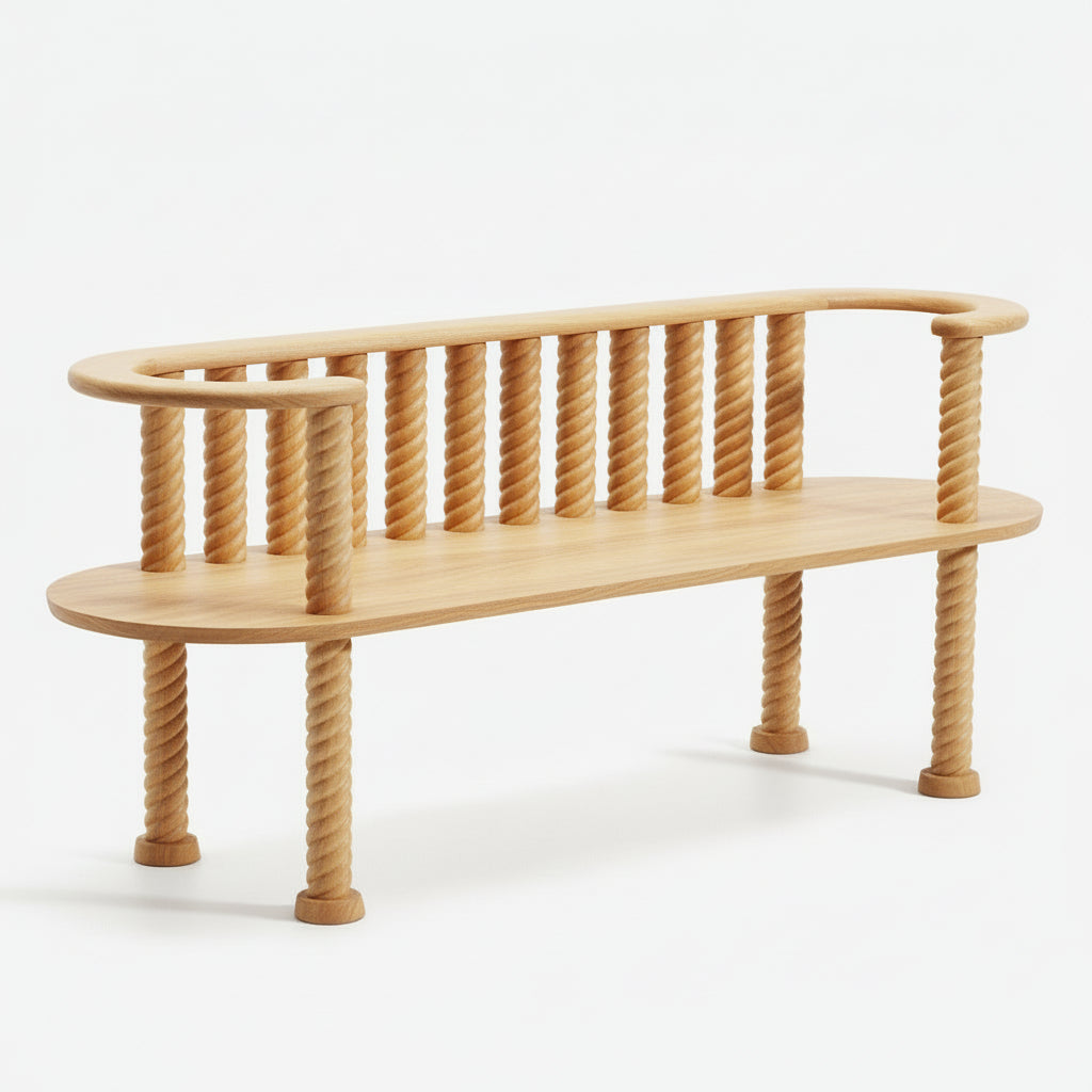 Tuffy Solid wood Bench