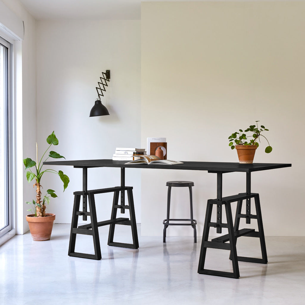 Trestle Solid Wood Table