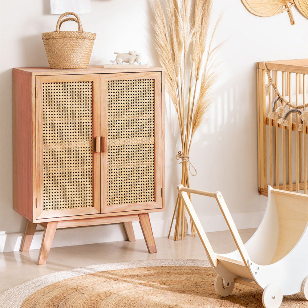 Louis Rattan Cabinet