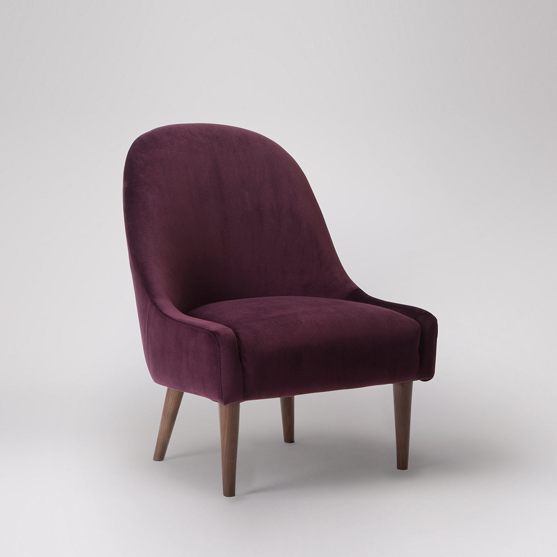 Woodworm | Chervel Armchair | Premium Upholstery | Solid Rosewood | Overall View