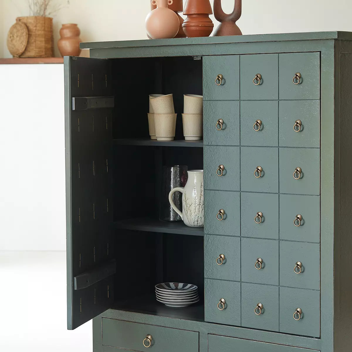 Knock Knock Wooden Cabinet