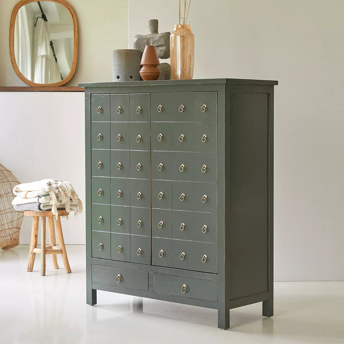 Knock Knock Wooden Cabinet