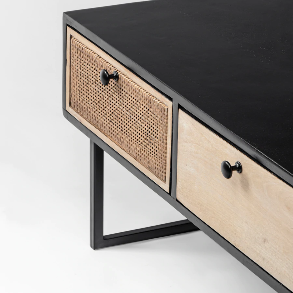 Woodworm | Franco Coffee Table | luxury furniture | Cane-Work |  Drawers