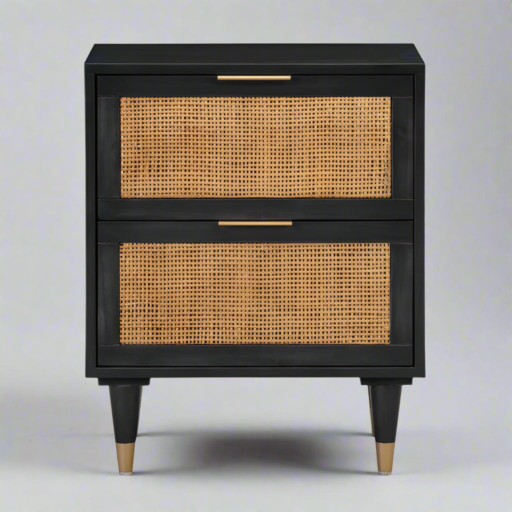 Mewar Cane Bedside Table