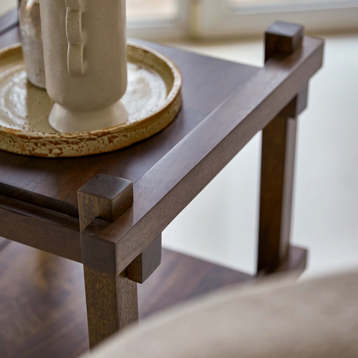 Acko Solidwood End Table