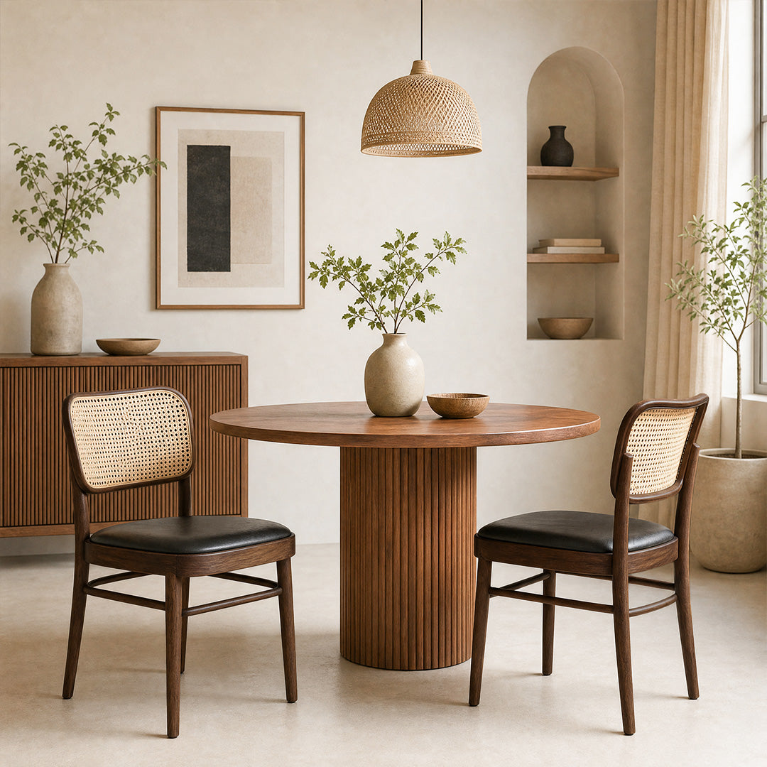 Vienne Upholstered Rattan Chair