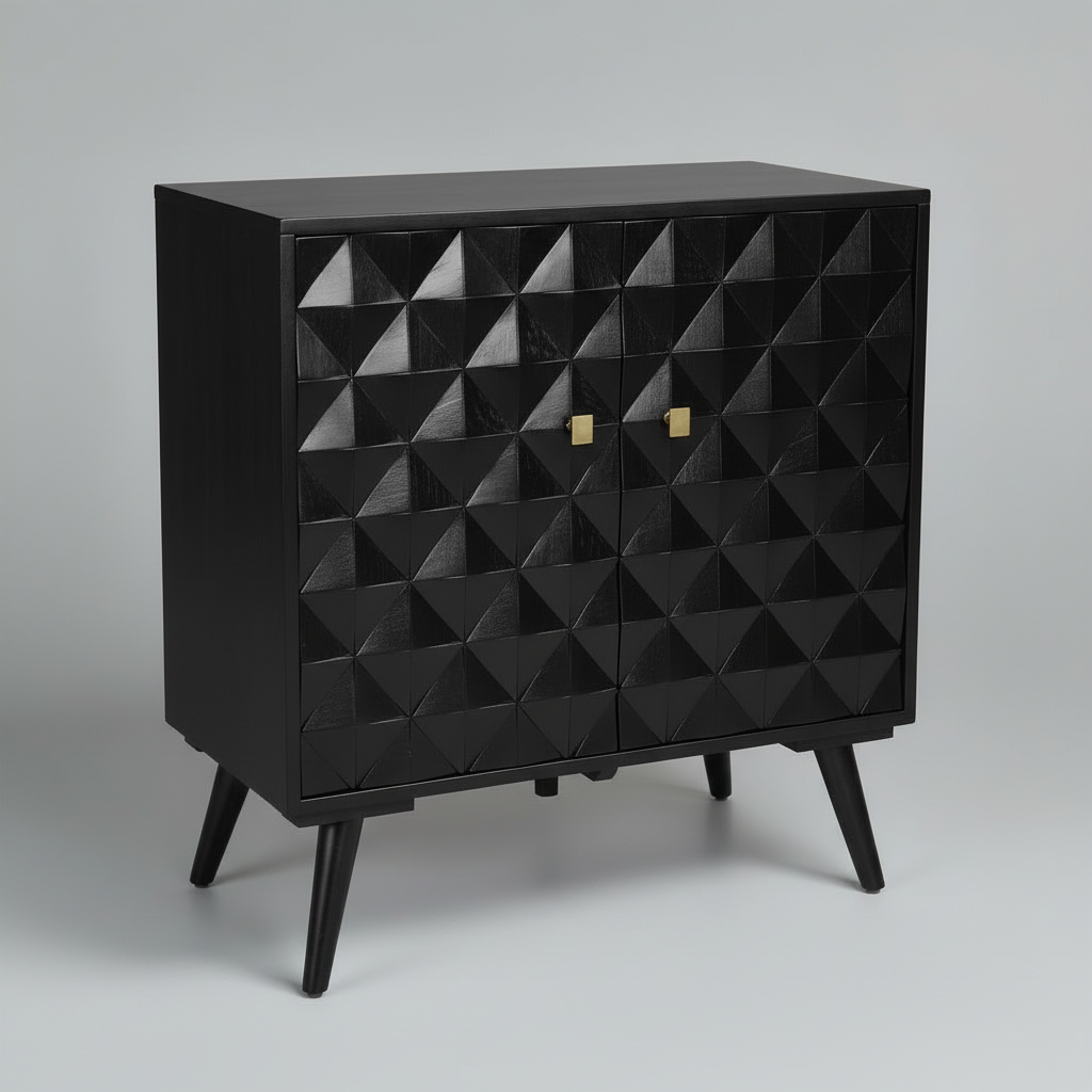 Della Engraved Cabinet