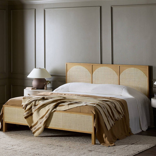 Hawamahal Rattan Bed