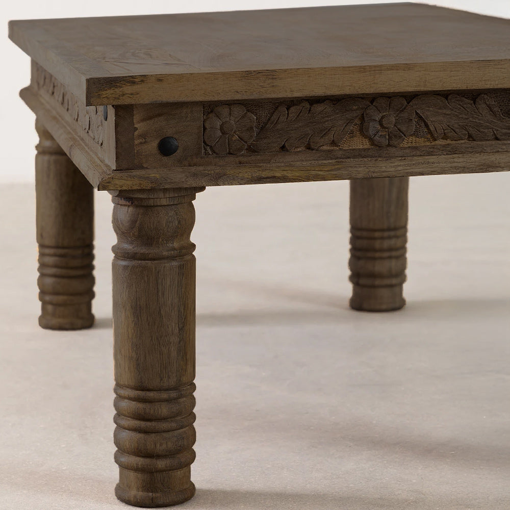 Ornate Hand Carved Coffee Table