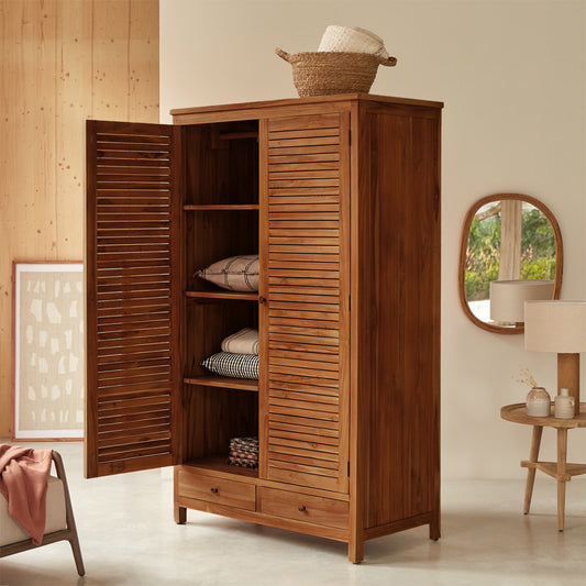 Capri Solidwood Wardrobe