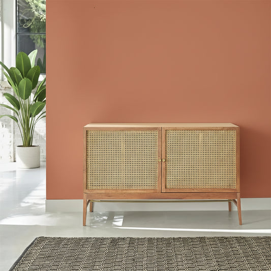 Raphia Rattan Sideboard