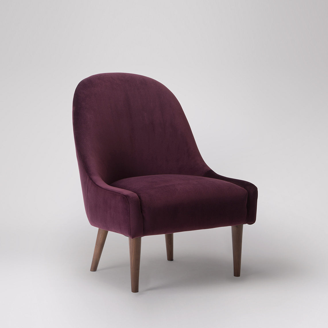 Woodworm | Chervel Armchair | Premium Upholstery | Solid Rosewood | Overall View 