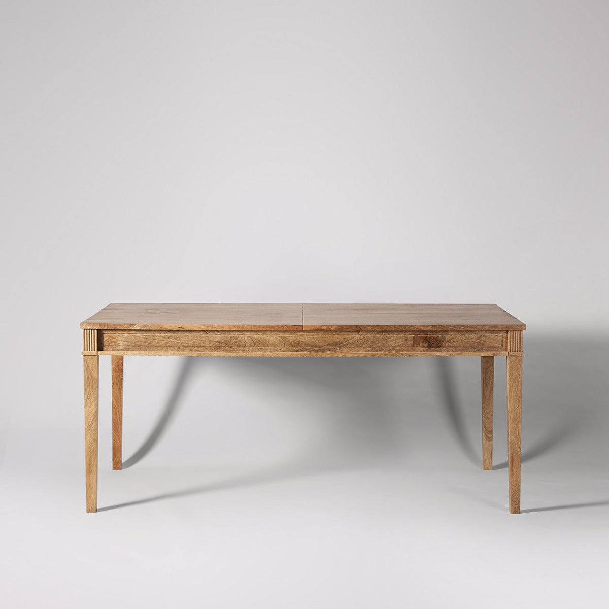 Woodworm | Claudy | Premium Dining Table| Extendable | Solid Wood | Elite Look
