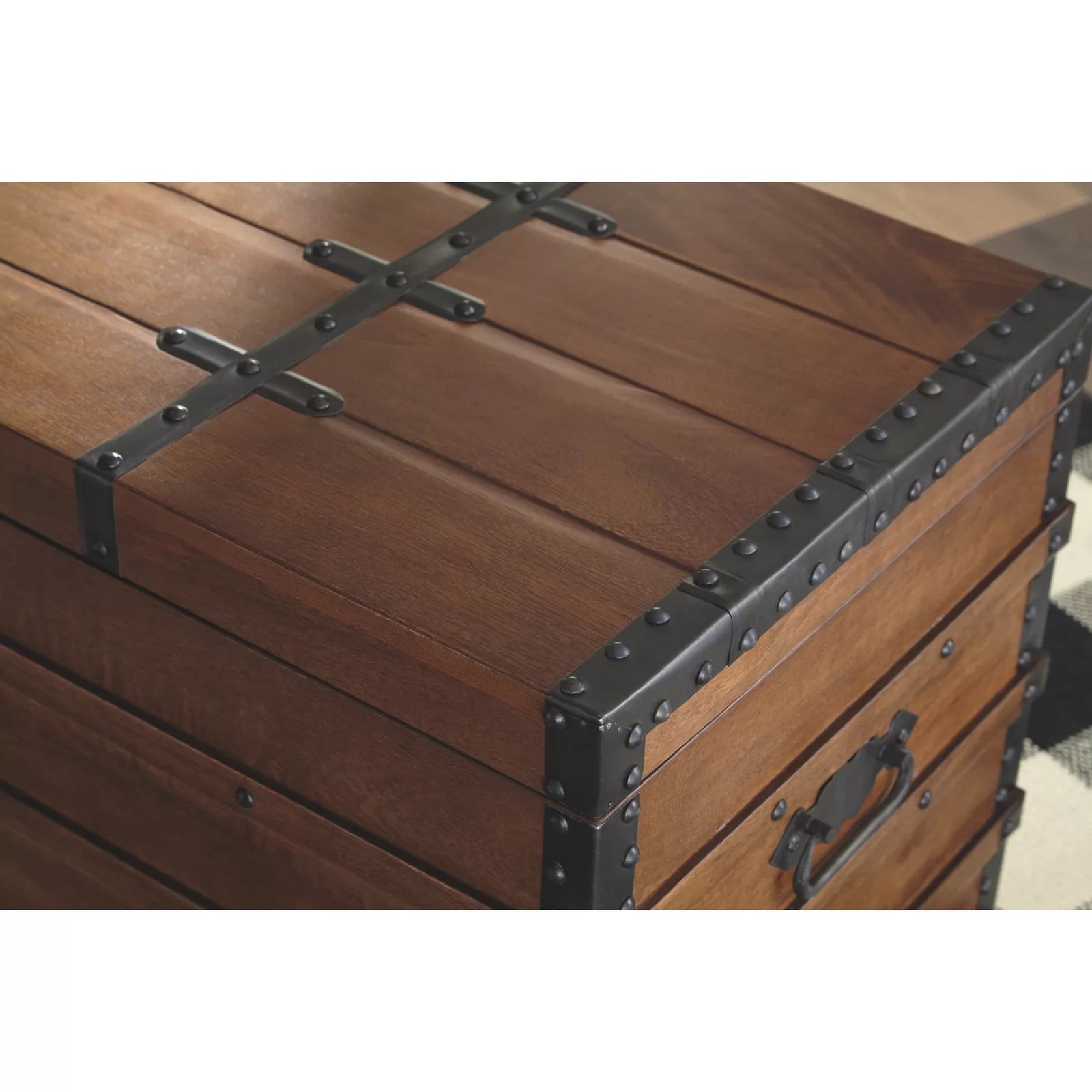Woodworm | Darla Coffee Table | Trunk | Solid wood | Rosewood | Top View
