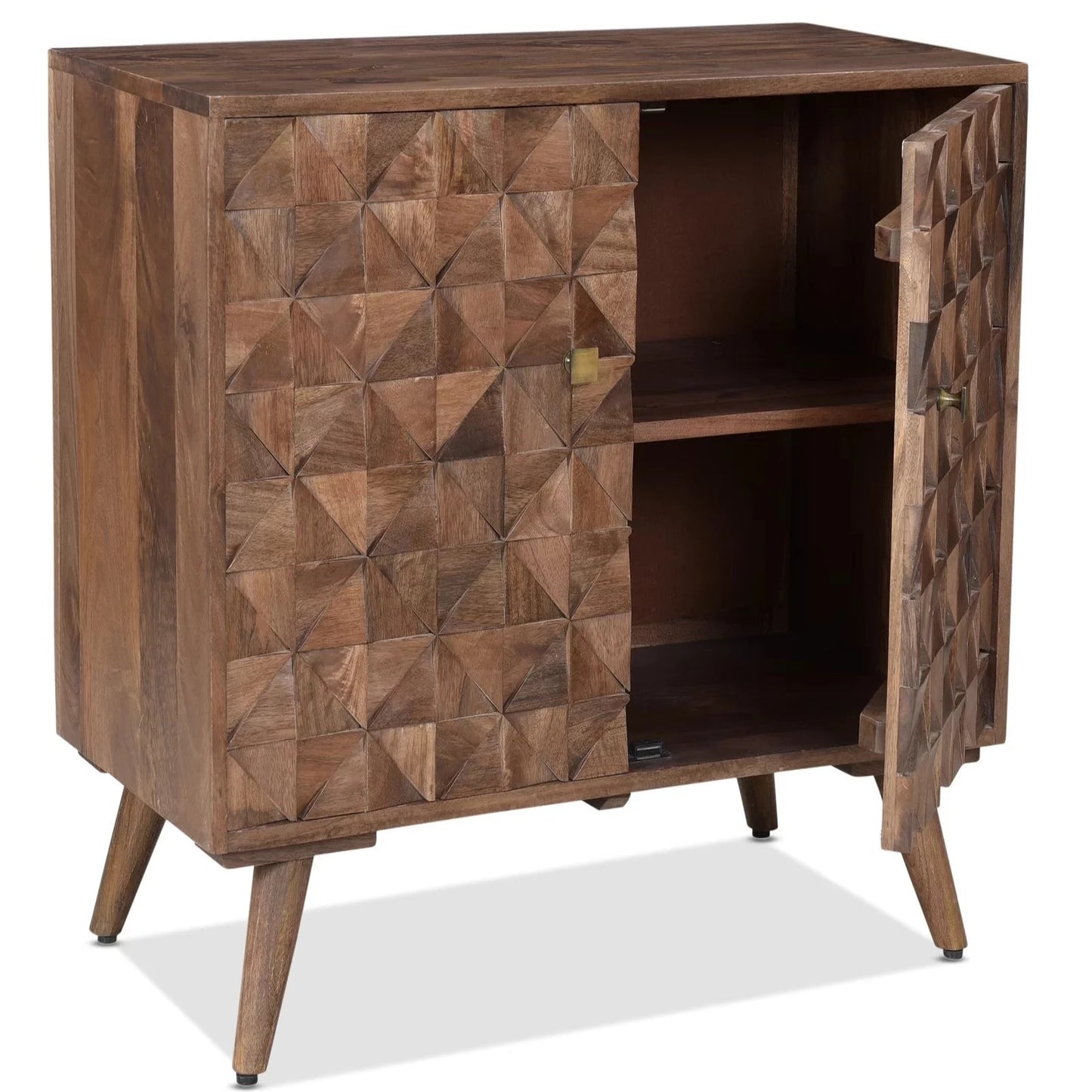 Woodworm | Della Cabinet | Rosewood | Premium-Sideboard | Solid wood | Door Opening 