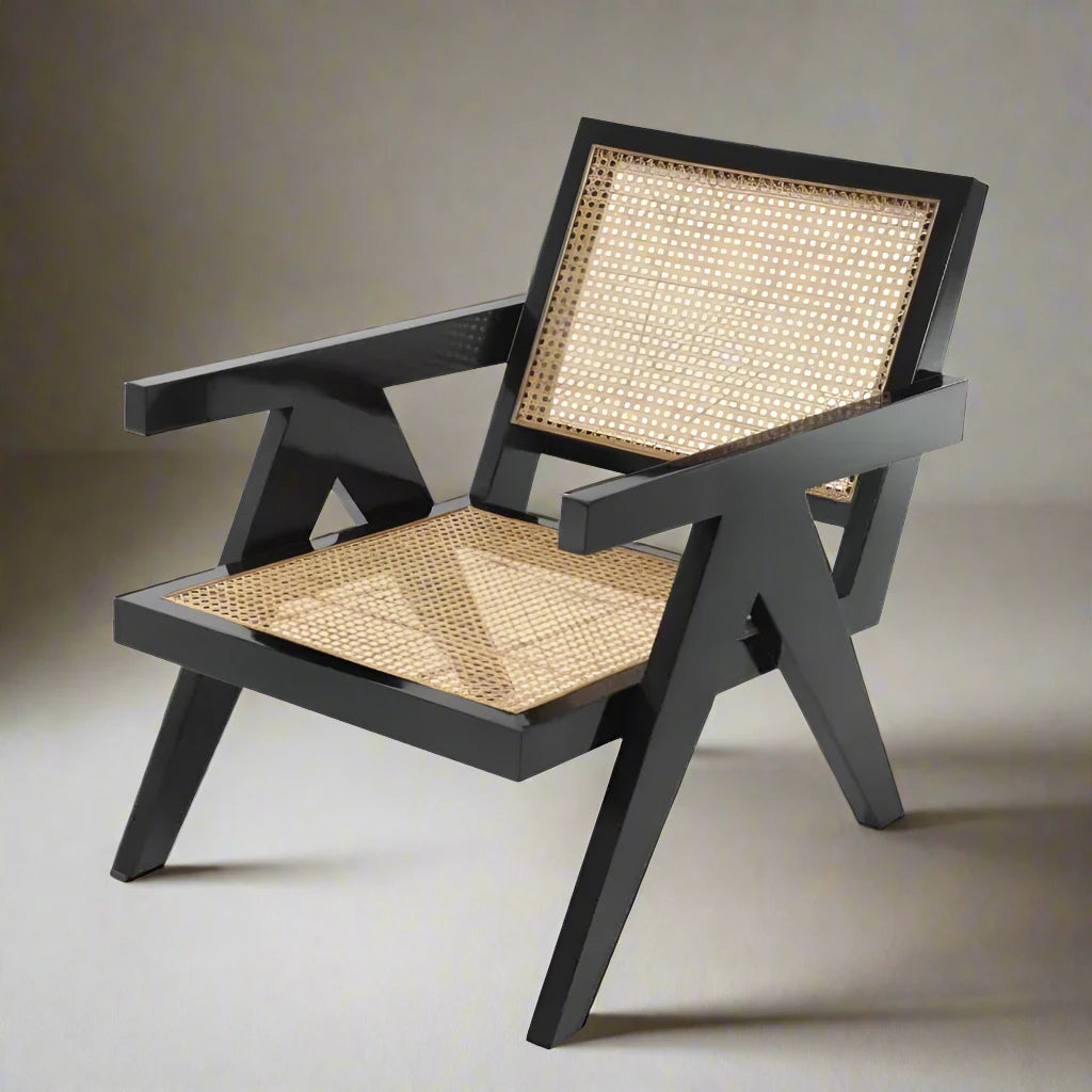 Chandigarh Cane Lounge Chair