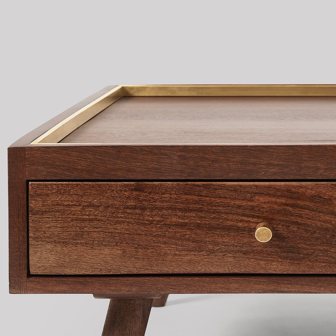 Woodworm | Fusion Coffee Table | Solid wood | Drawers | Rosewood | Golden