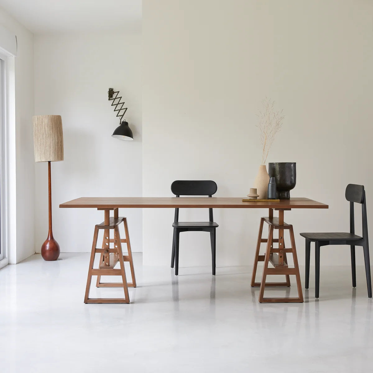 Trestle Solid Wood Table