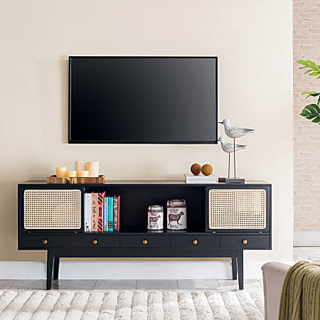 Mewar Cane TV Cabinet